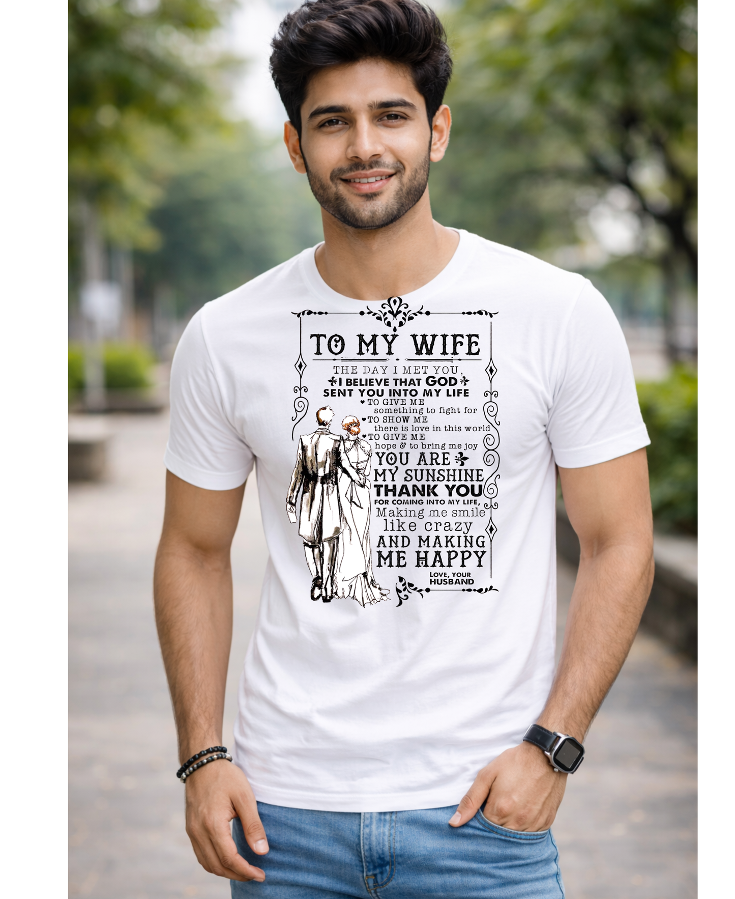 to our lovely wives out there