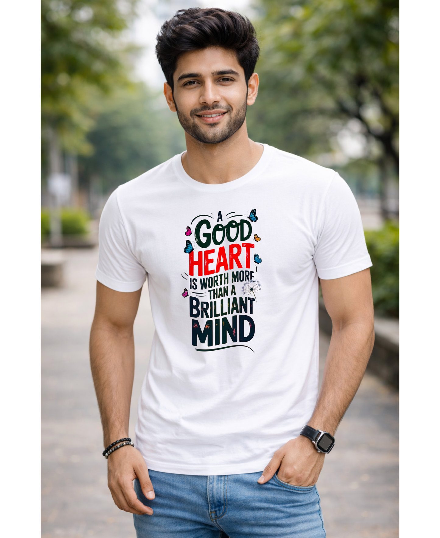 A good heart is worth more than a brilliant mind