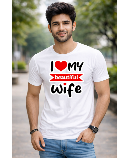 I love my beautiful wife